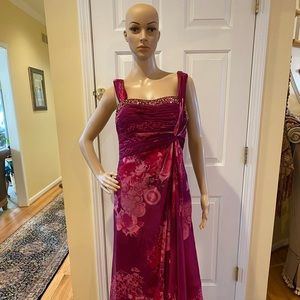 Bicici Purple Gown size M